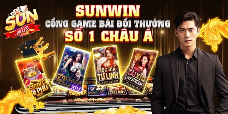 Sunwin là điểm đến hàng đầu cho game cá cược trực tuyến tại châu Á